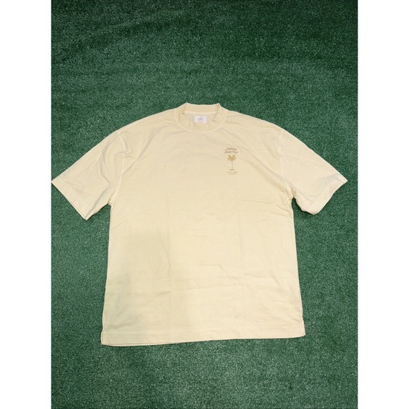 River Island Other - River Island Boxy Fit Yellow Graphic T-Shirt Men's Size Small Short Sleeve Tee